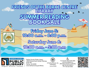 Friends of Burke Centre Library's Summer Book Sale