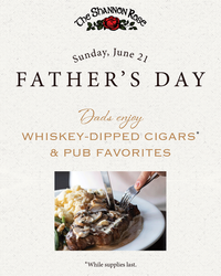Celebrate Father’s Day at Shannon Rose Irish Pub Ramsey