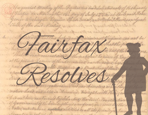 Those Who Signed The Fairfax Resolves Walking Tour