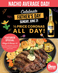 Celebrate Father’s Day at Chevys Fresh Mex Clifton
