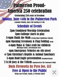 Palmerton Proud America 250 Celebration