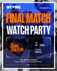 OCVIBE TO HOST FREE FIFA WORLD CUP 26TM FINAL WATCH PARTY ON JULY 19