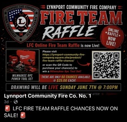 Lynnport Fire Team raffle