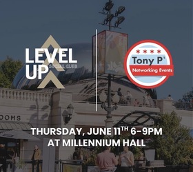 Level Up x Tony P's - Networking Event @ Millennium Hall!