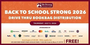 Back to School Strong 2026 Drive Thru Bookbag Distribution / Distribución de mochilas