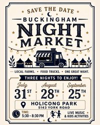 Buckingham Park & Rec- Buckingham Night Market