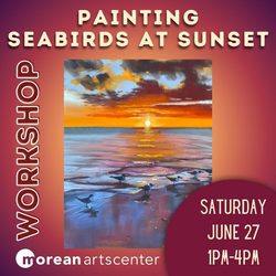 Workshop: Painting Seabirds at Sunset in Acrylic with Shawn Dell Joyce