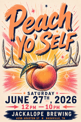 Jackalope Brewing Company's Peach Yo'Self Summer Festival
