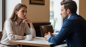 Why is it difficult to move from chatting to real meetings in dating apps?