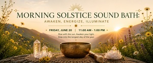 Morning Solstice Sound Bath & Yoga