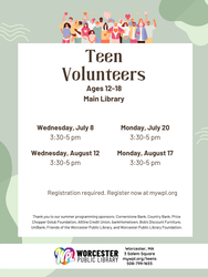 Teen Volunteers