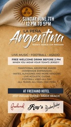 La Peña Argentina FIFA World Cup Celebration at Broken Shaker and Ray's Miami