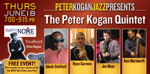 THE PETER KOGAN QUINTET AT THE MetroNOME Brewery