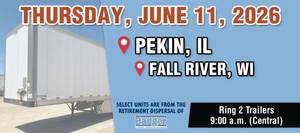 Online Truck Auction Pekin, IL / Fall River, WI – June 2026 Event
