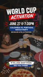 Colombia vs Portugal World Cup Watch Party