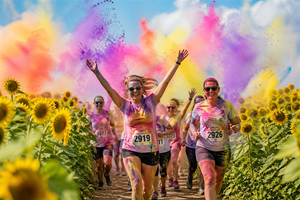 Fox Summit Farm Color Fun Run
