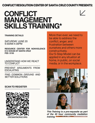 Conflict Management Skills Training (6 hrs)