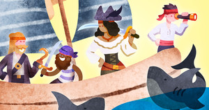 Pirates! A Boy At Sea