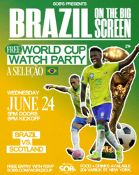 Brazil On The Big Screen: Brazil vs Scotland