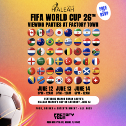 The City of Hialeah Brings The Mayor’s Cup and FIFA World Cup 26TM Viewing Parties To Factory Town