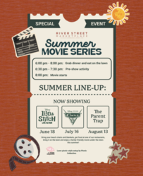 Summer Movie Series at River Street Marketplace