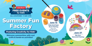 Free Kids Event: Summer Fun Factory Feat. Creativity for Kids® (N Phoenix)