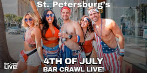 Official July 4th Bar Crawl St. Petersburg Independence Day Bar Crawl LIVE!