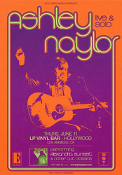 LP Vinyl Bar pres. Ashley Naylor (The Church) FREE Live Solo Show & DJ set
