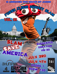 Fussy Cloud Puppet Slam Volume 31: Slam Save America!