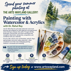 Painting With Acrylic and Watercolor