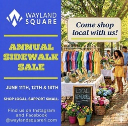 Annual Wayland Square Sidewalk Sale