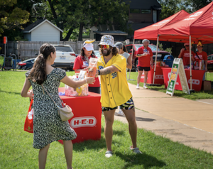 H-E-B Banana Block Party