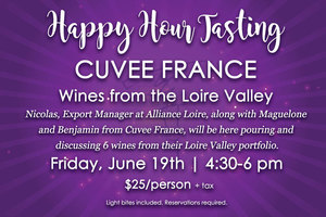 Happy Hour Tasting - Cuvee France