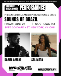 New York Music Month: Dariel Amant & SALIMATA