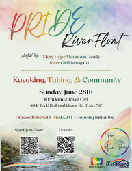 Pride River Float