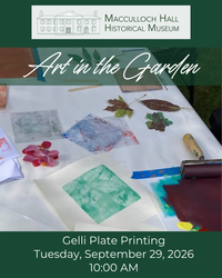 Art in the Garden - Gelli Plate Painting