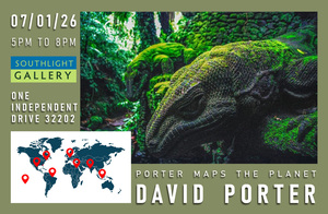 David Porter Maps the Planet at Southlight Gallery