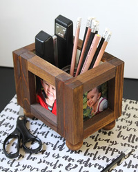 Make your own Fathers Day Desk Organizer