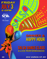 Salsa Groove: Dance Class & Happy Hour