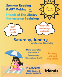 Summer Reading & Art at the Georgetown Bookshop