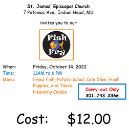 Fall Fish Fry Friday