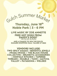 Gulch Summer Market at Noble Park