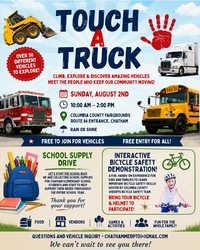 Touch a Truck and School Supply Drive