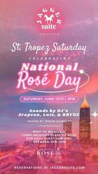 National Rosé Day at Jagger Suite Rooftop Lounge