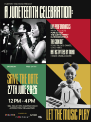 Juneteenth Celebration: Let the Music Play in Bayview, June 27