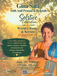 Solstice Celebration: World Chants & Kirtan Gina Salā & Friends
