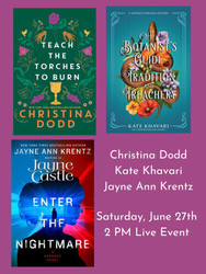 Live event - A Trio of Authors - Dodd, Khavari and Castle
