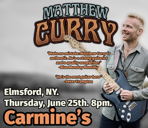 Acclaimed Roots n' Blues Rocker Matthew Curry On Tour