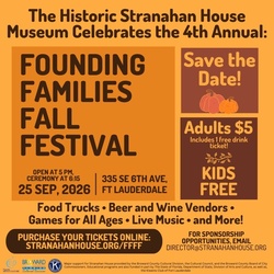 Stranahan House’s Fourth Annual Founding Families Fall Festival