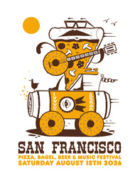 SF's 2026 Pizza, Bagel, and Beer Festival